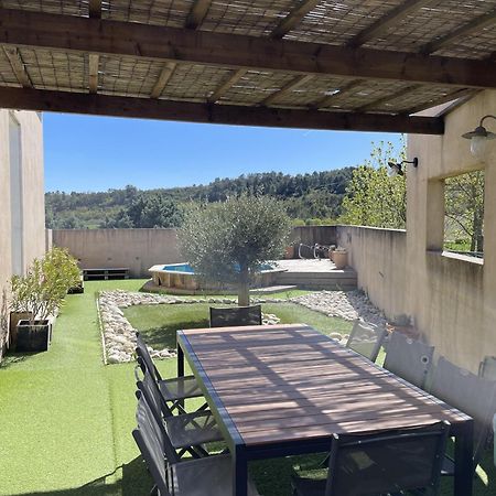 Le Gite De La Bade Villegailhenc Exterior foto