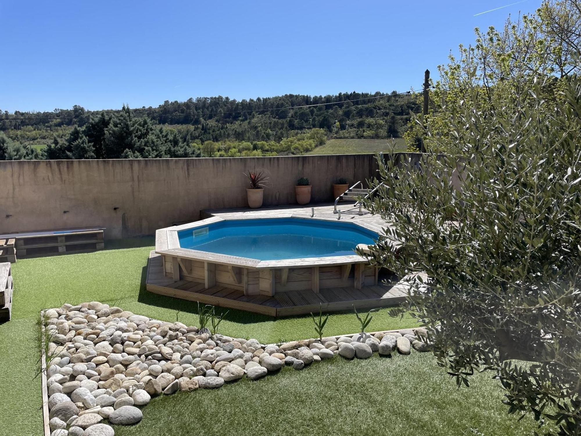 Le Gite De La Bade Villegailhenc Exterior foto